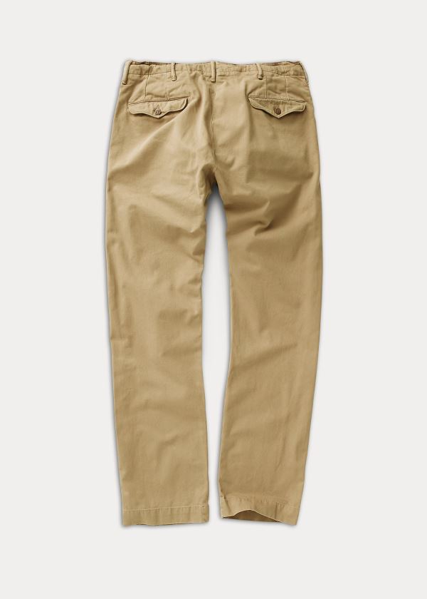 Ralph Lauren Cotton Straight Leg Chinos Herre Danmark (GVWXB2943)